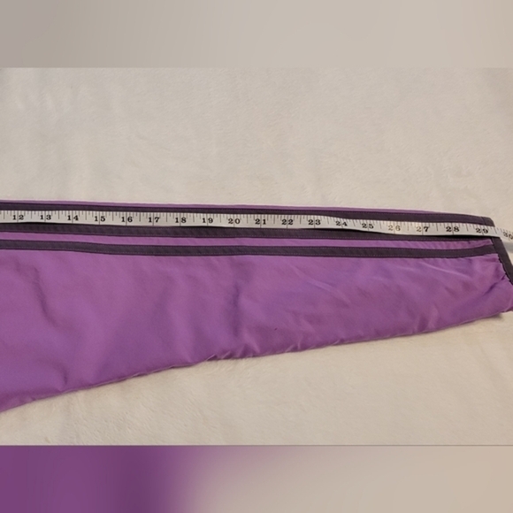 Adidas Jacket Medium Light Purple & Gray Classic Windbreaker - Picture 5 of 11